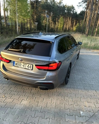 BMW Seria 5 cena 170900 przebieg: 167254, rok produkcji 2019 z Warszawa małe 742